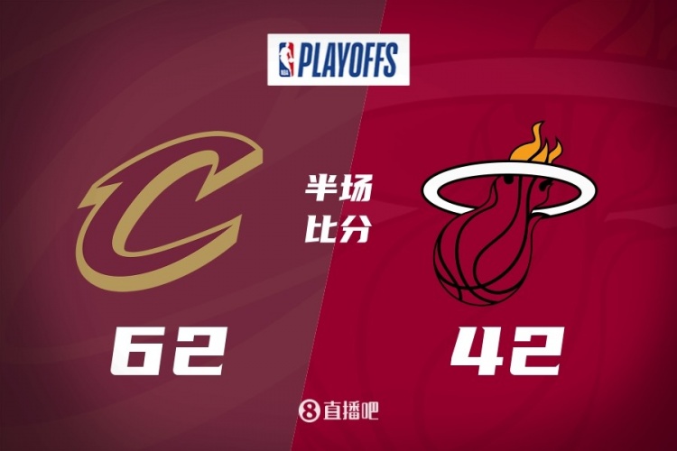 騎士首節(jié)18-0攻擊波&半場領(lǐng)先熱火20分！阿倫7中7 維金斯僅5分