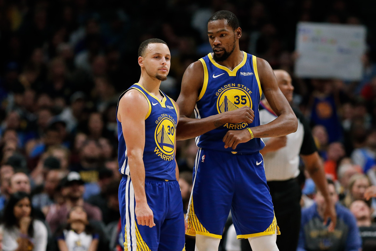 你會(huì)永遠(yuǎn)活在庫(kù)里陰影下！KD：在我幻想的NBA世界里我就是GOAT