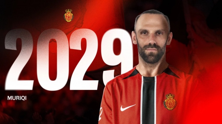 官方：馬洛卡與31歲前鋒維達(dá)特-穆里奇續(xù)約至2029年