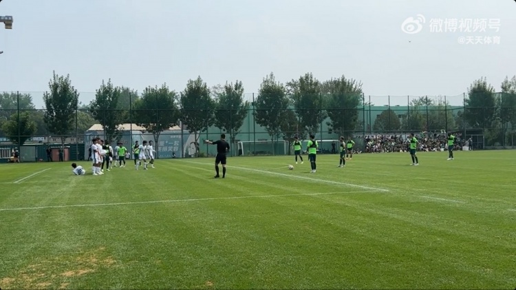 教學賽國安一線隊5-4擊敗U21隊，法比奧、方昊雙響張稀哲破門